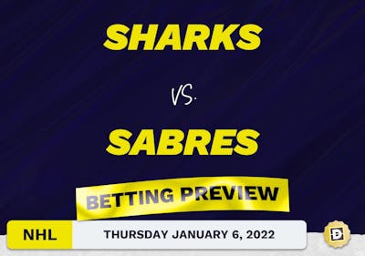 Sharks vs. Sabres Predictions and Odds - Jan 6, 2022