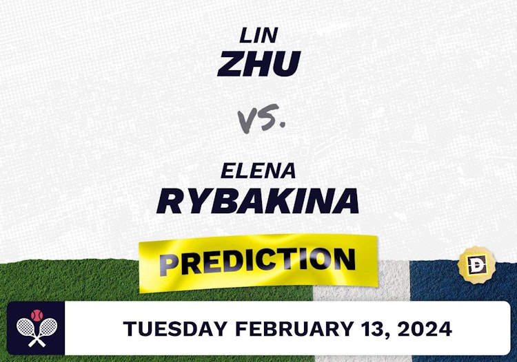 Lin Zhu vs. Elena Rybakina Prediction, Odds, Picks for WTA Doha 2024