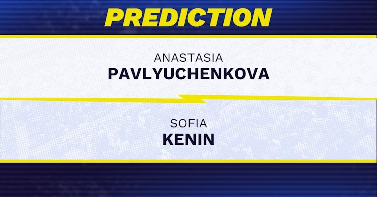 Anastasia Pavlyuchenkova vs Sofia Kenin Tennis Prediction.