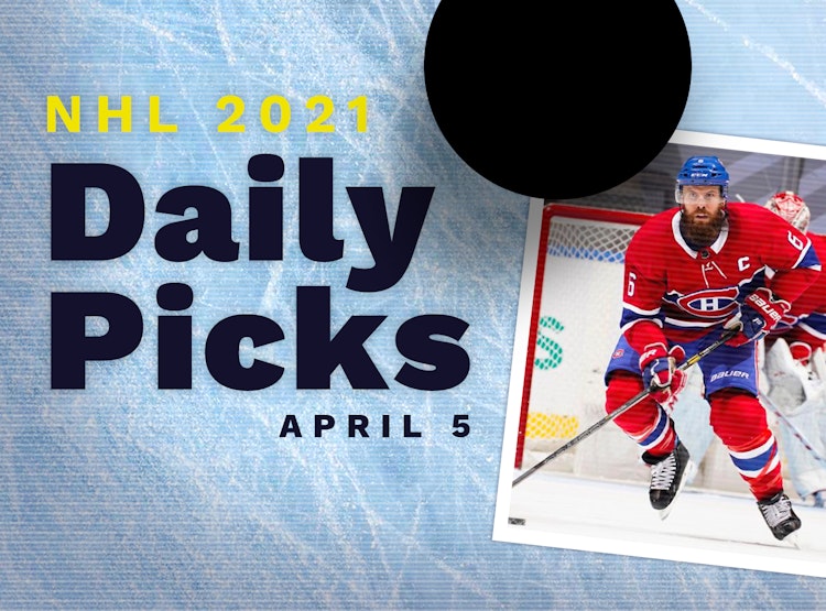 Best NHL Betting Picks and Parlays: Monday April 5, 2021
