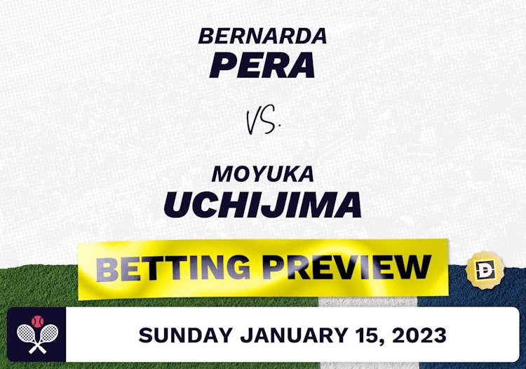 Bernarda Pera vs. Moyuka Uchijima Predictions - Jan 15, 2023