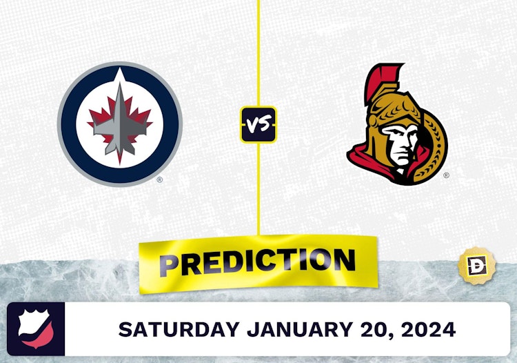 Winnipeg Jets vs. Ottawa Senators Prediction, Odds, NHL Picks [1/20/2024]