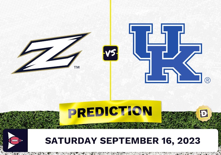 Akron vs. Kentucky CFB Prediction and Odds - September 16, 2023