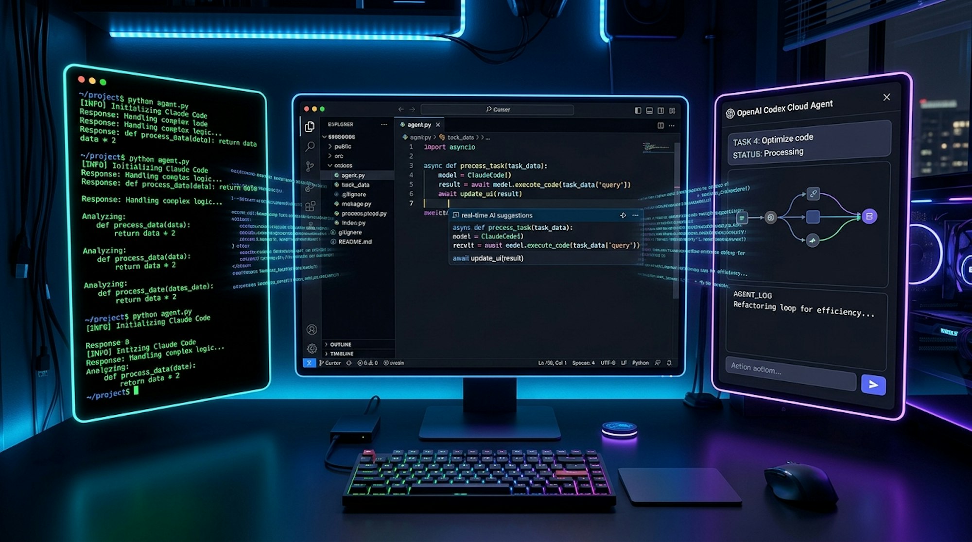 Claude Code vs Codex vs Cursor: The Best AI Coding Tool in 2026 - cover image