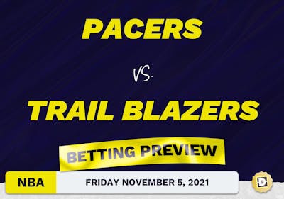 Pacers vs. Trail Blazers Predictions and Odds - Nov 5, 2021
