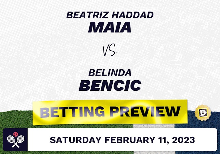 Beatriz Haddad Maia vs. Belinda Bencic Predictions - Feb 11, 2023