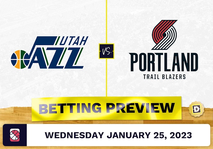 Jazz vs. Trail Blazers Prediction and Odds - Jan 25, 2023