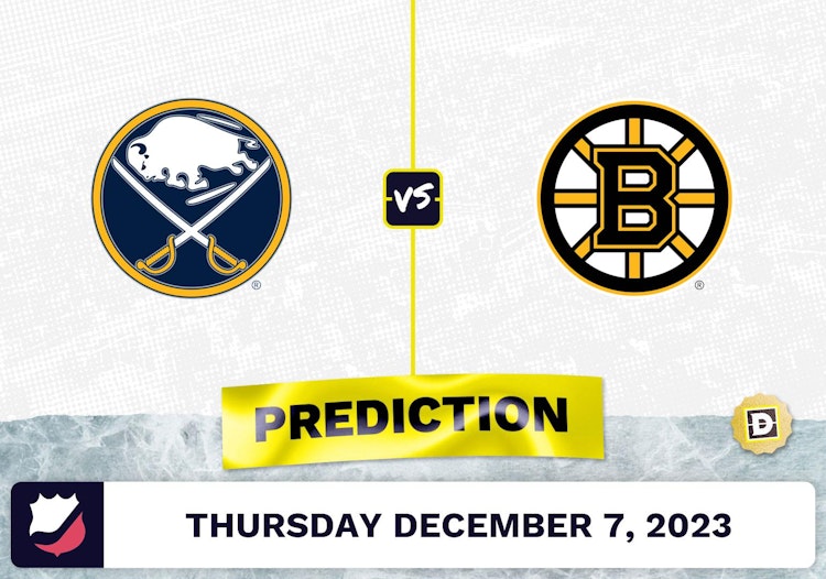 Buffalo Sabres vs. Boston Bruins Prediction and Odds - December 7, 2023