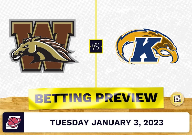 Western Michigan vs. Kent State CBB Prediction and Odds - Jan 3, 2023