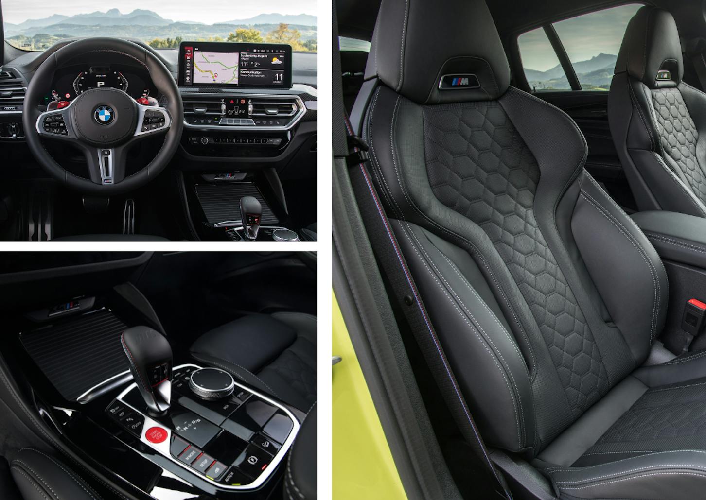 Das Interieur des BMW X4 M