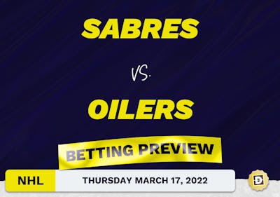 Sabres vs. Oilers Predictions and Odds - Mar 17, 2022