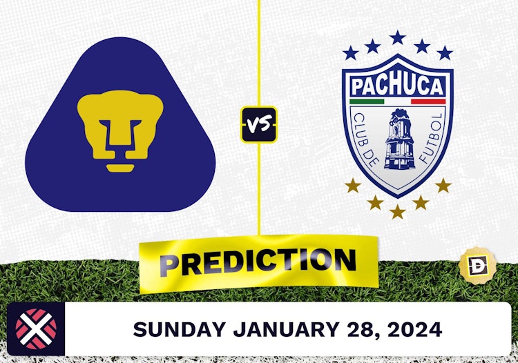 Pumas UNAM vs. Pachuca Prediction, Odds, Liga MX Picks [1/28/2024]