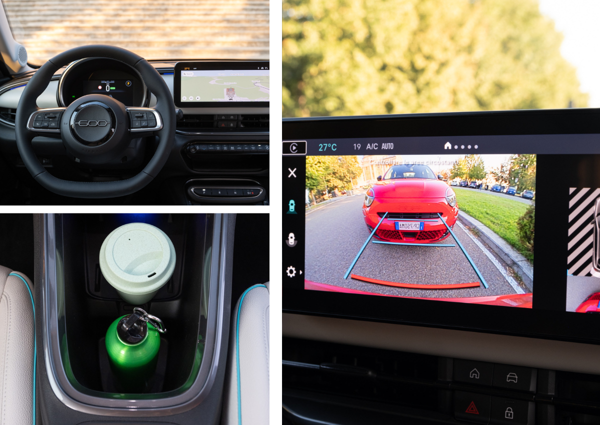 Das Interior des Fiat 600