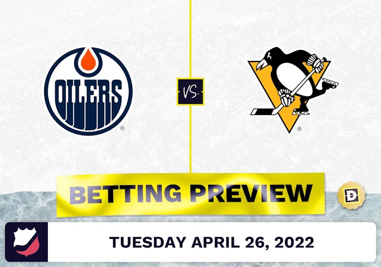 Oilers vs. Penguins Prediction and Odds - Apr 26, 2022