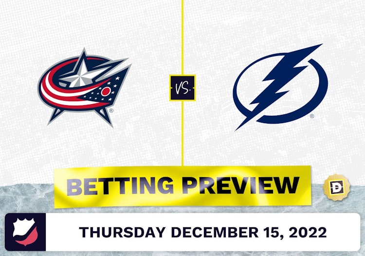 Blue Jackets vs. Lightning Prediction and Odds - Dec 15, 2022