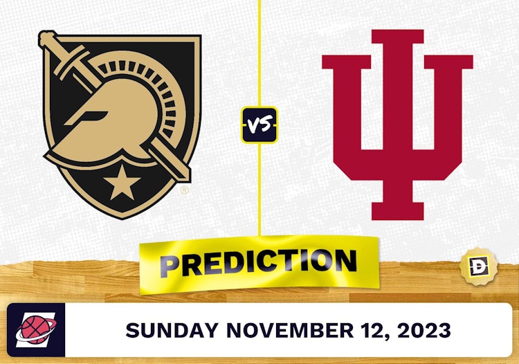 Army vs. Indiana Basketball Prediction - November 12, 2023