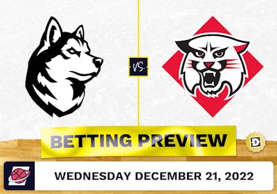 Northeastern vs. Davidson CBB Prediction and Odds - Dec 21, 2022