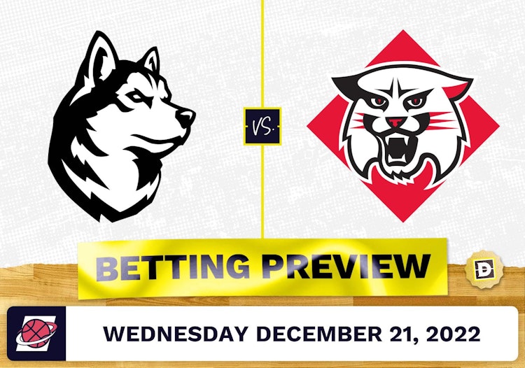 Northeastern vs. Davidson CBB Prediction and Odds - Dec 21, 2022