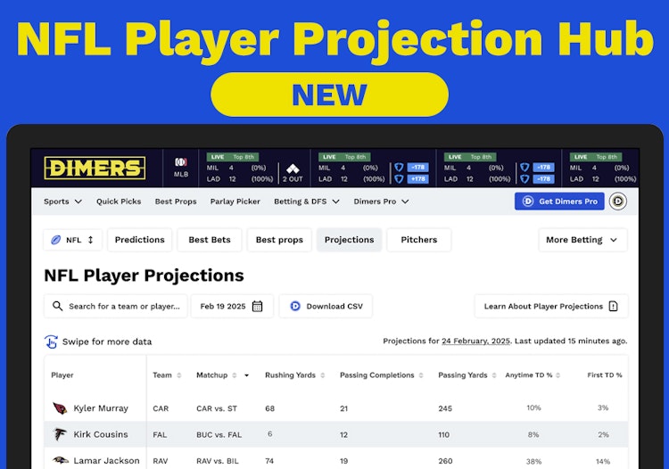 nfl, nfl player props, nfl player projections, nfl week 1 projections, nfl week 1 props