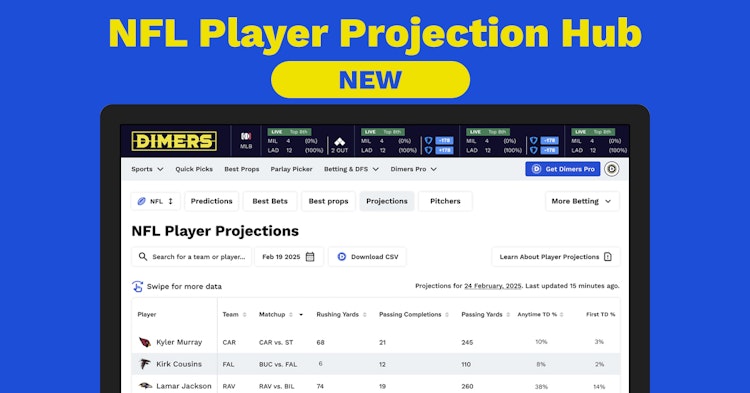 nfl, nfl player props, nfl player projections, nfl week 1 projections, nfl week 1 props