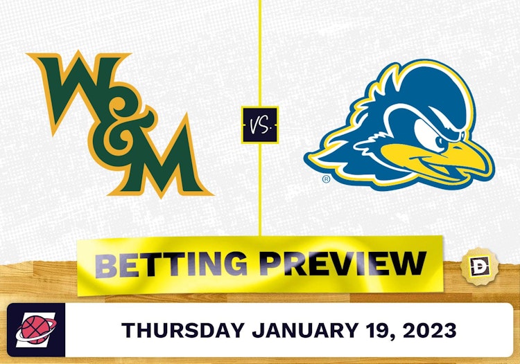 William & Mary vs. Delaware CBB Prediction and Odds - Jan 19, 2023