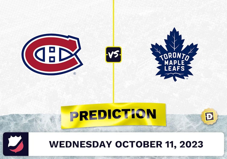 Canadiens vs. Maple Leafs Prediction and Odds - October 11, 2023