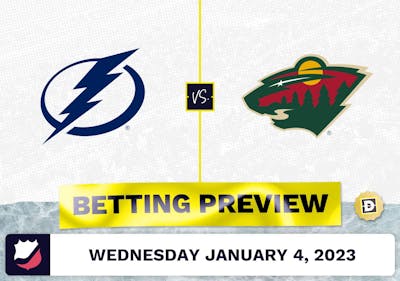 Lightning vs. Wild Prediction and Odds - Jan 4, 2023