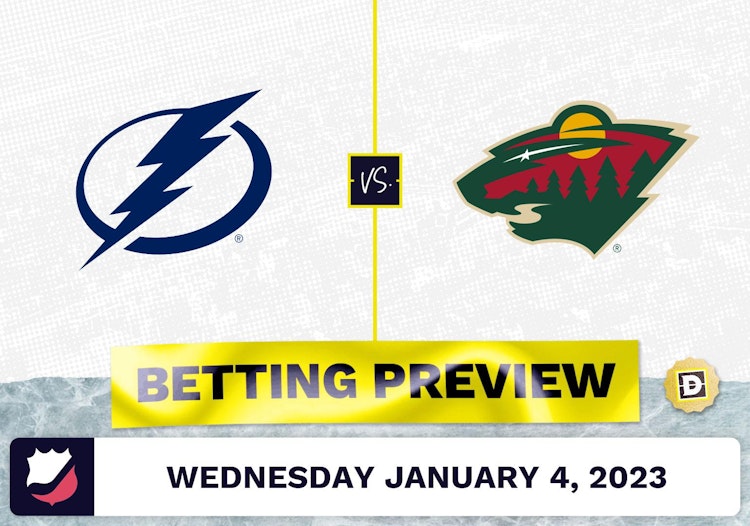 Lightning vs. Wild Prediction and Odds - Jan 4, 2023