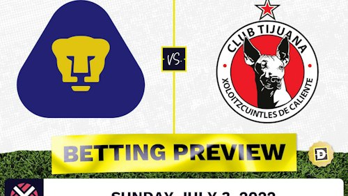 Pumas UNAM vs. Club Tijuana Prediction and Odds - Jul 3, 2022