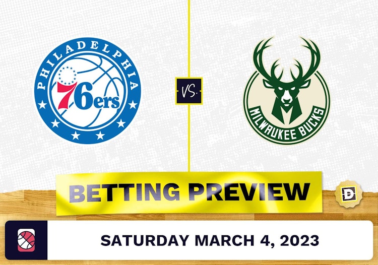 76ers vs. Bucks Prediction and Odds - Mar 4, 2023