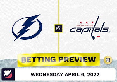 Lightning vs. Capitals Prediction and Odds - Apr 6, 2022