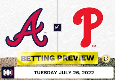 Braves vs. Phillies Prediction and Odds - Jul 26, 2022