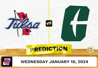 Tulsa vs. Charlotte Prediction, Odds, College Basketball Picks  [1/10/2024]