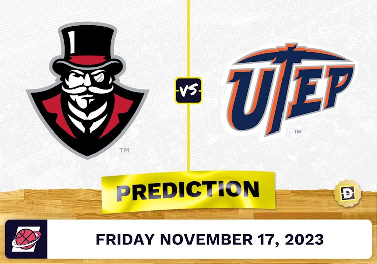 Austin Peay vs. UTEP Basketball Prediction - November 17, 2023