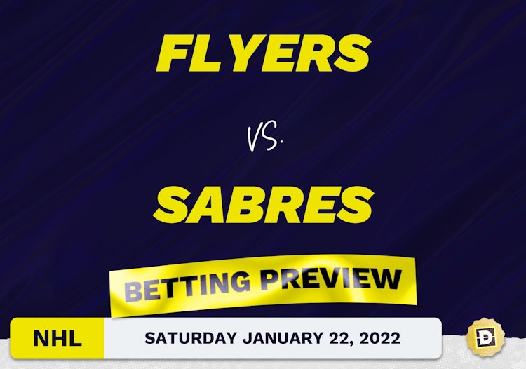 Flyers vs. Sabres Predictions and Odds - Jan 22, 2022
