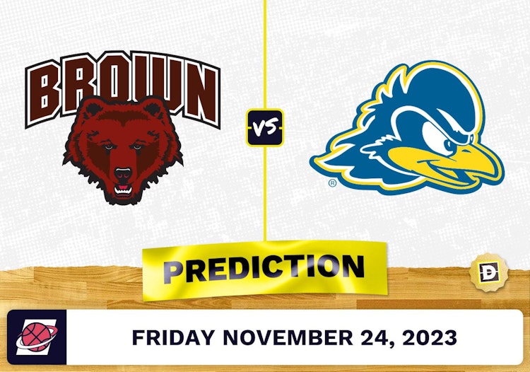 Brown vs. Delaware Basketball Prediction - November 24, 2023