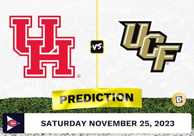 Houston vs. UCF CFB Prediction and Odds - November 25, 2023