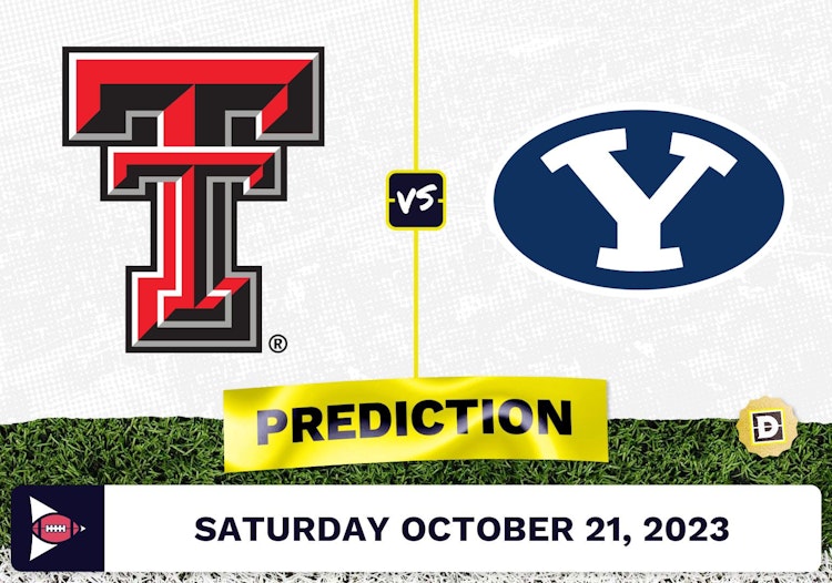 Texas Tech vs. Brigham Young CFB Prediction and Odds - October 21, 2023