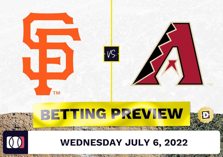 Giants vs. Diamondbacks Prediction and Odds - Jul 6, 2022