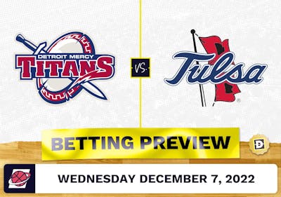 Detroit Mercy vs. Tulsa CBB Prediction and Odds - Dec 7, 2022