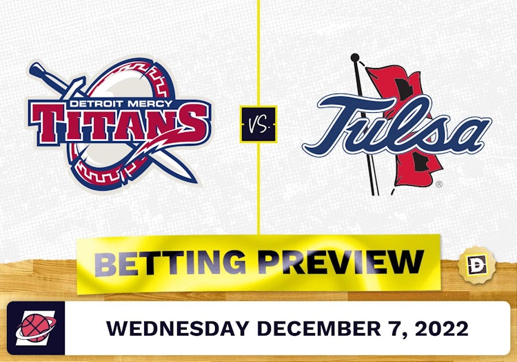 Detroit Mercy vs. Tulsa CBB Prediction and Odds - Dec 7, 2022