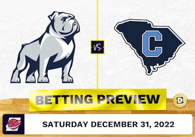 Samford vs. Citadel CBB Prediction and Odds - Dec 31, 2022