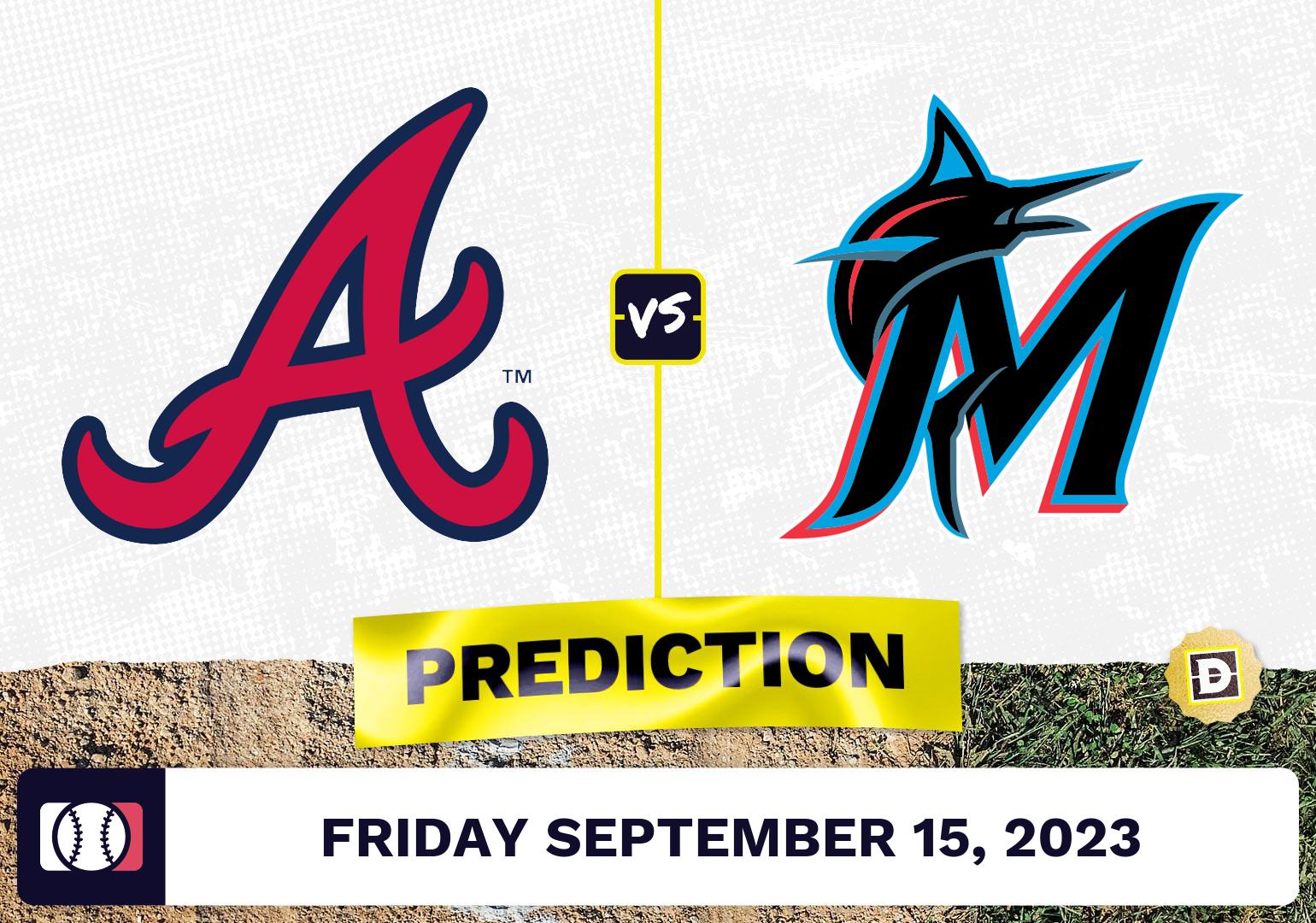 Braves vs. Marlins Prediction for MLB Friday [9/15/2023]