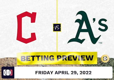 Guardians vs. Athletics Prediction and Odds - Apr 29, 2022