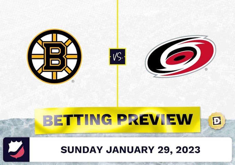 Bruins vs. Hurricanes Prediction and Odds - Jan 29, 2023