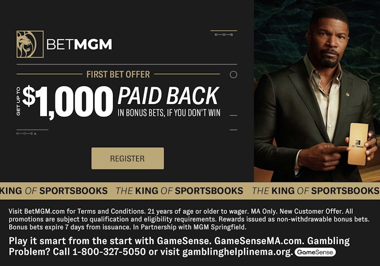 BetMGM Massachusetts Launch Deal: First Bet Offer Up to $1,000 Paid Back in Bonus Bets