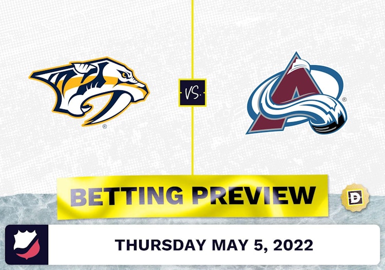 Predators vs. Avalanche Prediction and Odds - May 5, 2022