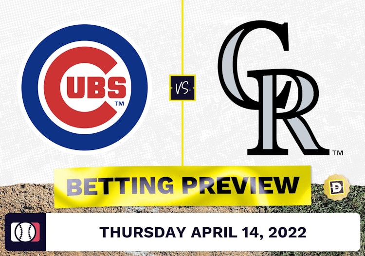 Cubs vs. Rockies Prediction and Odds - Apr 14, 2022