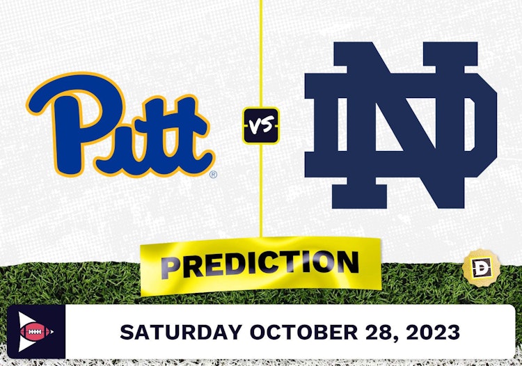 Pittsburgh vs. Notre Dame CFB Prediction and Odds - October 28, 2023