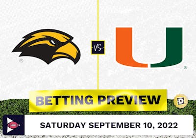 Southern Miss vs. Miami Florida CFB Prediction and Odds - Sep 10, 2022